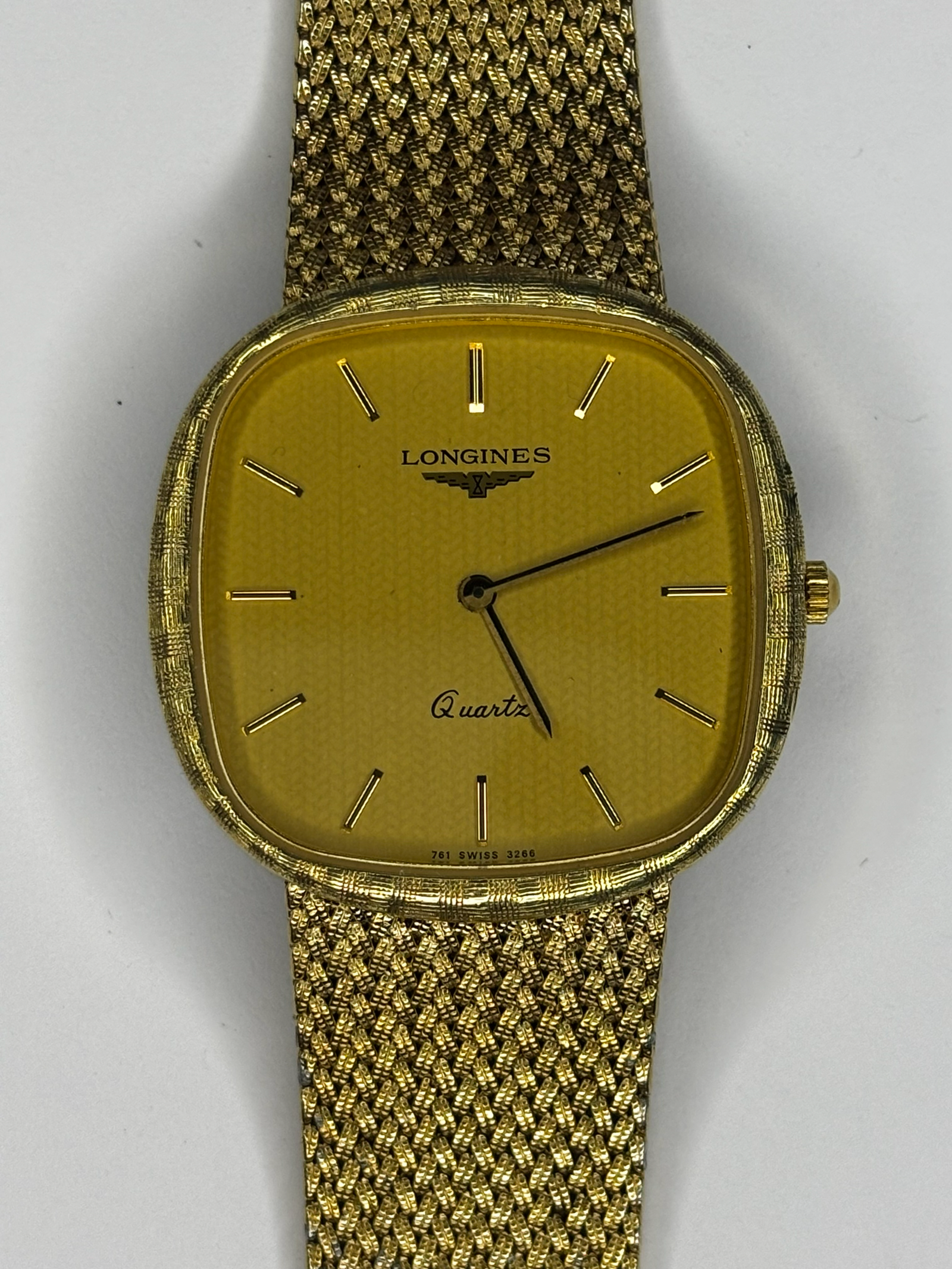 The Golden Farewell (Longines Quartz 1970s 21360449 - Gold Plated)