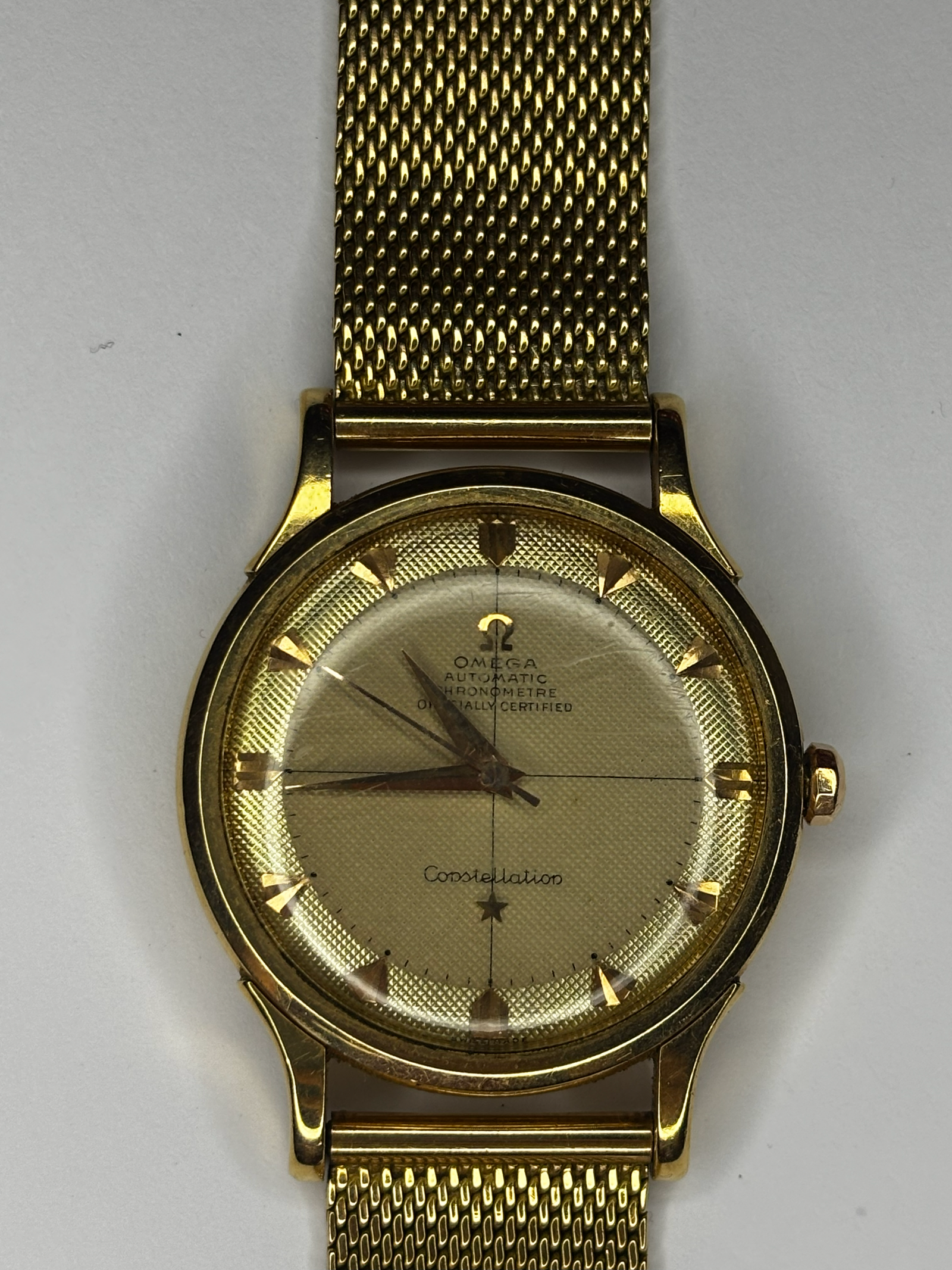 The Golden Heir (Omega Constellation 1960s -18k Gold)